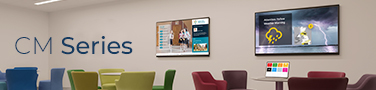 écran CM Serie avec affichage dynamique pour hôtel