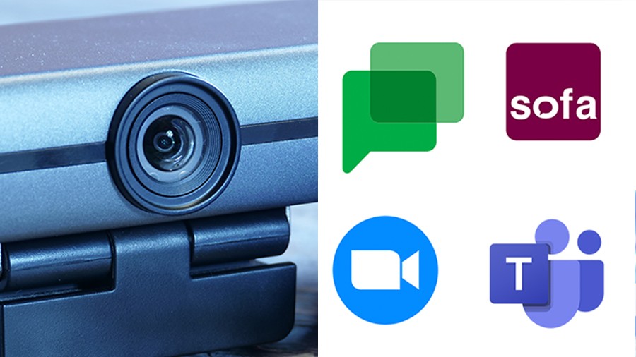 caméra compatible logicielle de visioconférence