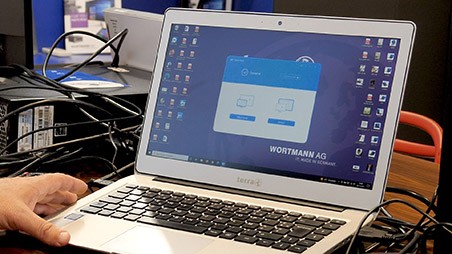 mirroring avec screenshare sur écran interactif
