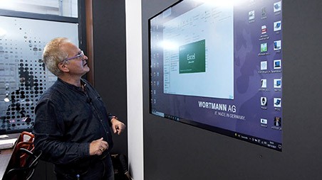 ops ou pc embarqué sur écran interactif Speechi