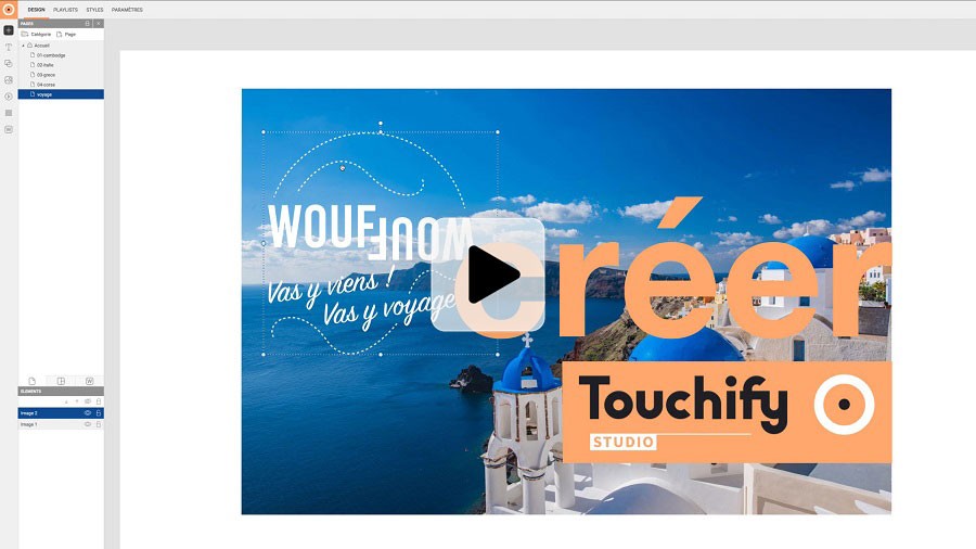 vidéo de présentation de Touchify