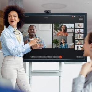 aménagement d'une salle pour visio