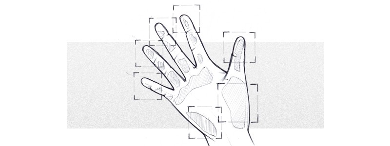 rejet de la paume de main écran tactile Capacitif 