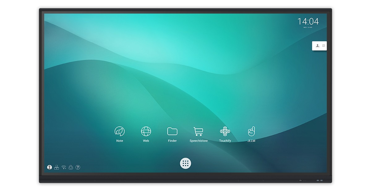 écran interactif tactile Speechi SuperGlass 2+